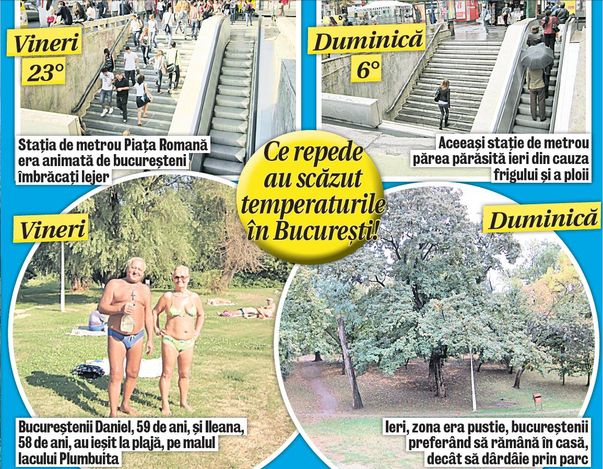 A-nceput de ieri să cadă câte-un fulg. Acum a stat!