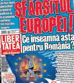 FMI: Europa se prăbuşeşte în două săptămâni