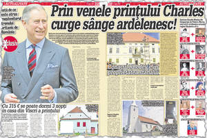 Video | Prinţul Charles al Marii Britanii: "Sunt descendentul al lui Vlad Ţepeş"