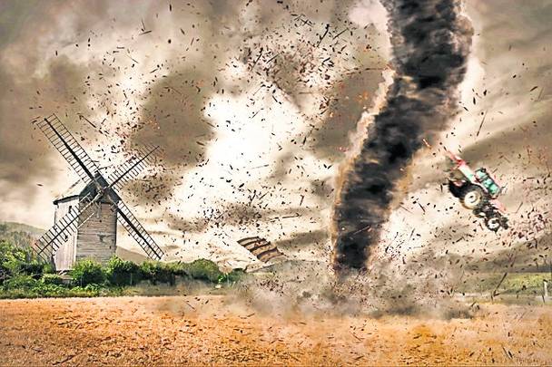 Potrivit altui scenariu apocaliptic, Pământul ar putea fi distrus de tornade și de uragane