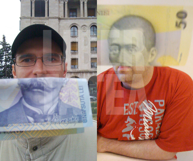 Foto | Pune-ţi chipul pe bani şi intră şi tu în nebunia "Moneyfacing" 