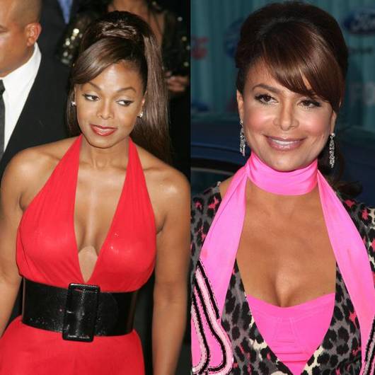 Janet Jackson si Paula Abdul