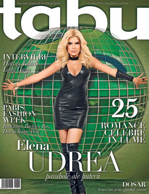 Coperta revistei Tabu, care apare azi pe piaţă