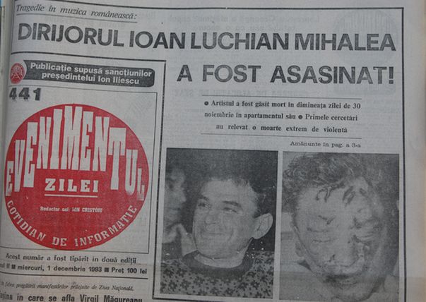 Ioan Luchian Mihalea ar fi împlinit astăzi 65 de ani. Istoria celei mai cumplite crime din showbizul românesc | FOTO DOCUMENT