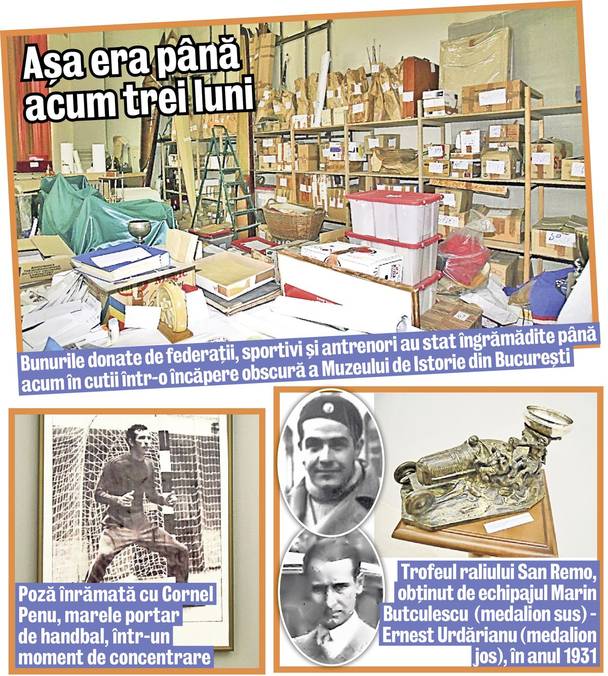 Sportul românesc are din nou un muzeu dedicat integral rezultatelor şi legendelor sale