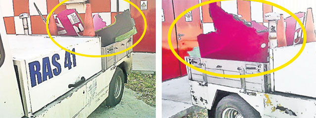 I s-a rupt fuselajul după decolare | Foto