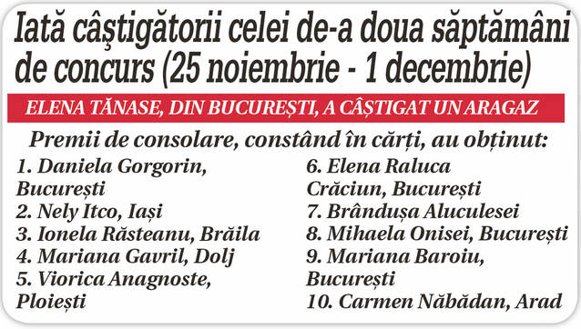 Supercolecția 200 de rețete de la cititori | Astăzi, rețetele 35-45