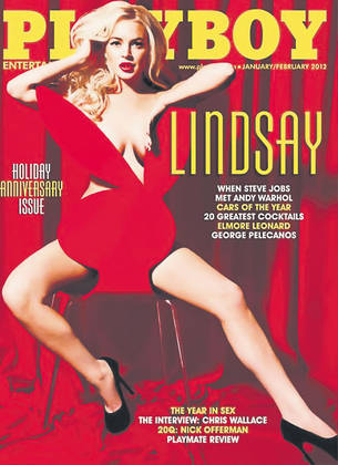 Cel mai tare «iepuraş» Playboy al anului trecut o desfiinţează pe Lindsay Lohan: «E o fleşcăită»