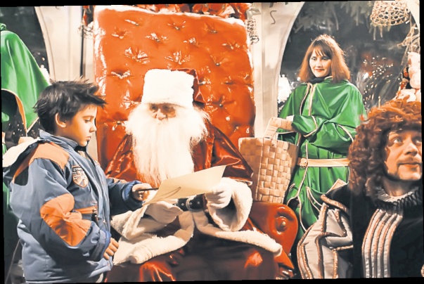 În Cişmigiu poţi să te plimbi cu sani trasă de reni