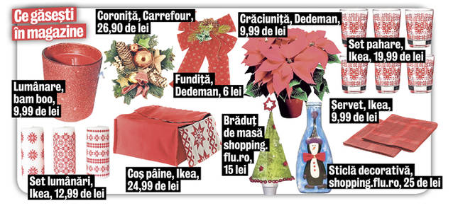 Decorează-ţi masa, ca să-ţi impresionezi musafirii