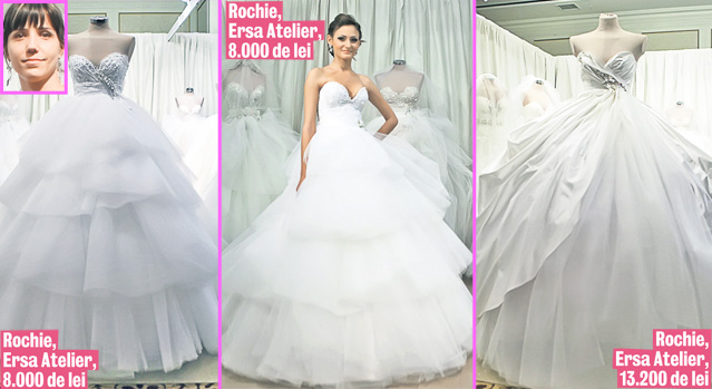 Designerii le propun mireselor să aleagă bej, auriu, gri, roz sau piersică