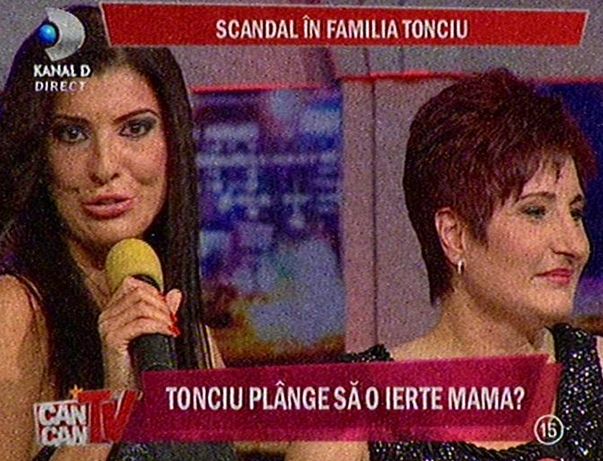 Scandal în familia Tonciu! Andreea Tonciu s-a certat cu mama ei și a fugit de acasă