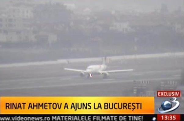 Rinat Ahmetov a ajuns la Bucureşti, pentru a-l vizita pe Mircea Lucescu