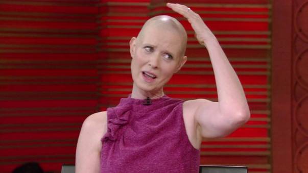 cynta nixon bald