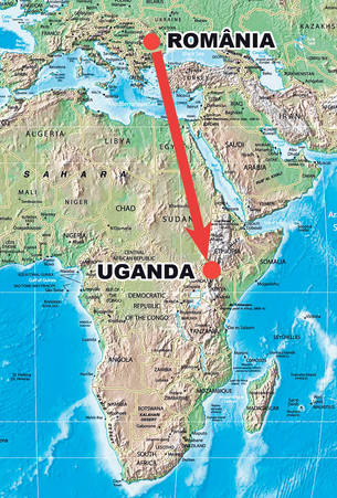 Libertatea, la 5.000 m altitudine | Costin Miu a urcat pe Margherita, cel mai frumos vârf din Africa | FOTO