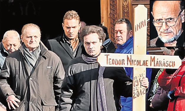 Catrinel Dumitrescu, la înmormântarea lui Emil Hossu: «Nu mă lăsa, Milu!»