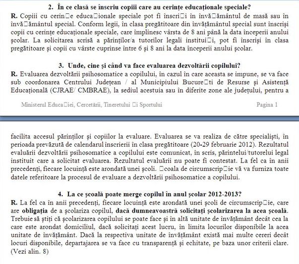 EXCLUSIV | La clasa pregătitoare nu se dau note, ci... buline colorate!