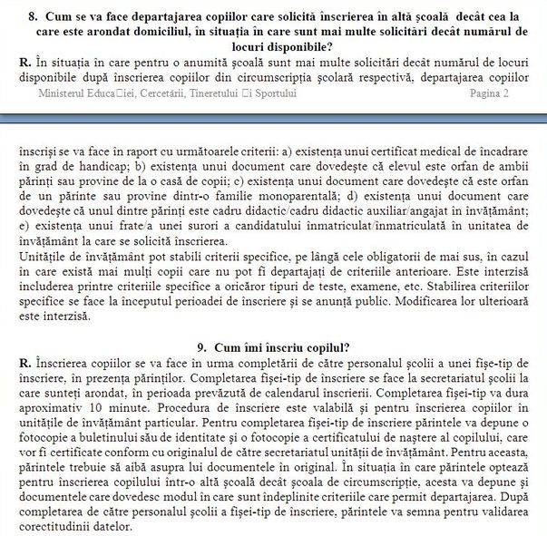 EXCLUSIV | La clasa pregătitoare nu se dau note, ci... buline colorate!