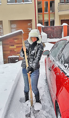 Zăpada a închis Bucureștiul!