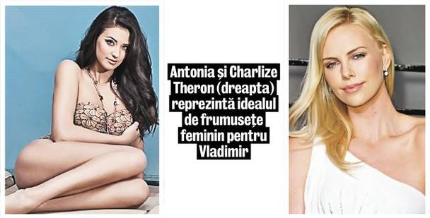 Noul «Burlac» visează la Antonia şi Charlize Theron