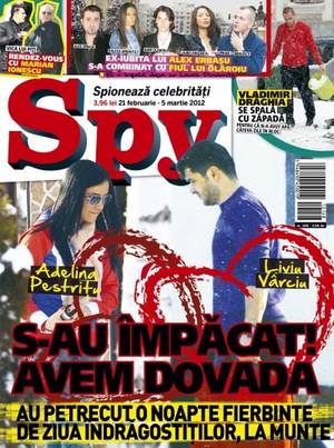 Liviu Vârciu şi Adelina Pestriţu, din nou ÎMPREUNĂ! Au făcut DRAGOSTE chiar de Valentine's Day?  