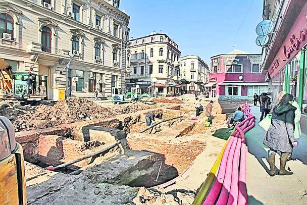 Lucrările la metroul din Drumul Taberei scot la suprafaţă fărâme din oraşul vechi