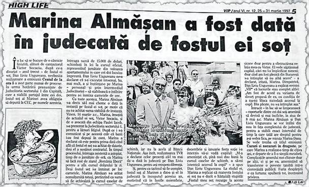 Marina Almăşan a fost bătută de amanta şi de soţia lui Socaciu?