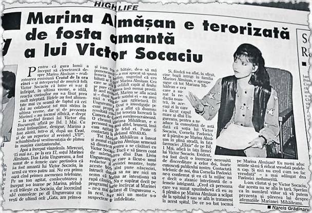 Marina Almăşan a fost bătută de amanta şi de soţia lui Socaciu?