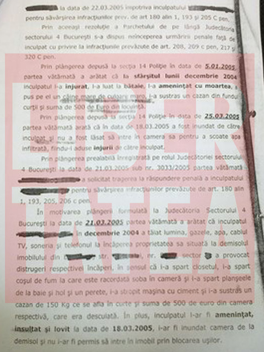 Iată DOVADA! Poliţistul criminal şi-a bătut vecinii, le-a tăiat cablul de la telefon, lumina, gazele și apa dar a fost declarat nevinovat