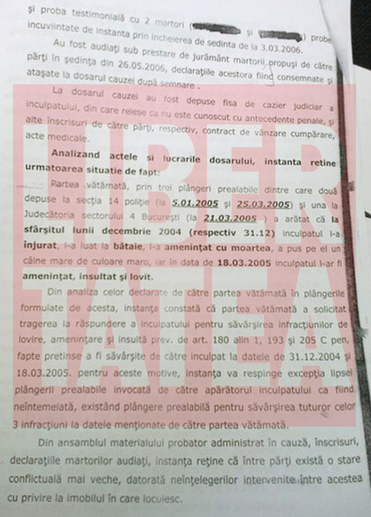 Iată DOVADA! Poliţistul criminal şi-a bătut vecinii, le-a tăiat cablul de la telefon, lumina, gazele și apa dar a fost declarat nevinovat