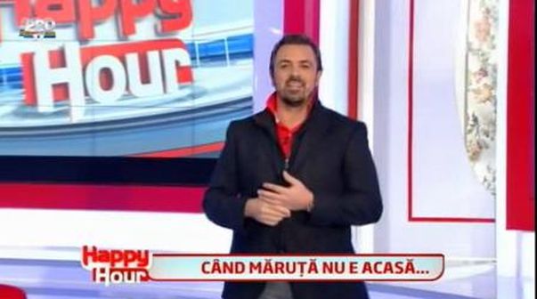 Surpriză URIAŞĂ la Happy Hour: Cătălin Măruţă, ÎNLOCUIT din postura de prezentator