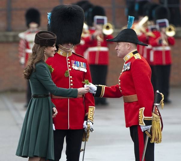 Kate Middleton, parada de ziua Sfântului Patrick