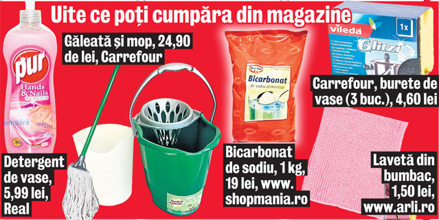 Libertatea îți arată cum să-ți cureți casa cu bani puțini