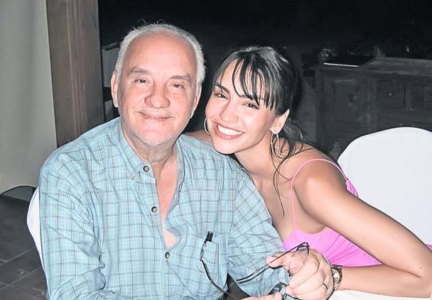 Leonardo Matos Berrido și fiica lui, Consuelo Mutu