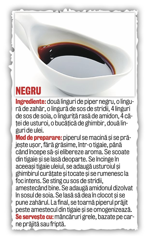 Iată cum prepari cele mai cunoscute sosuri