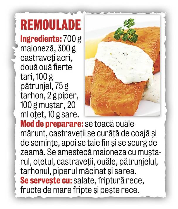 Iată cum prepari cele mai cunoscute sosuri