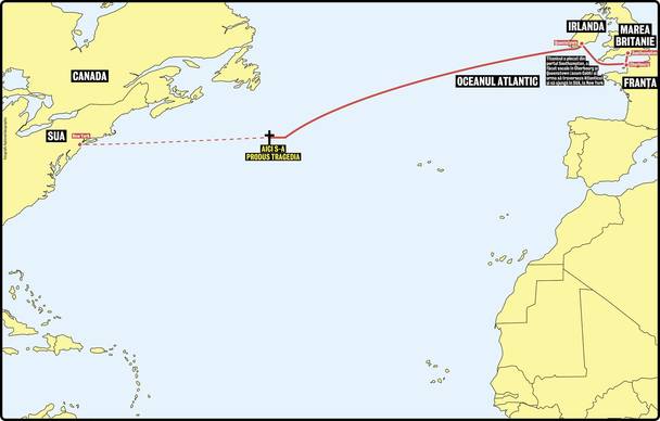 Titanicul a plecat din portul Southampton, a făcut escale în Cherbourg și Queenstown (acum Cobh) și urma să traverseze Atlanticul și să ajungă în Sua, la New York