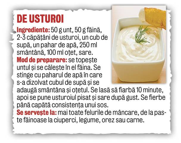 Iată cum prepari cele mai cunoscute sosuri