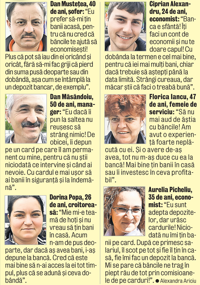 Depui la bancă 500 €, scoţi mai puţin după 3 luni! Experiment Libertatea