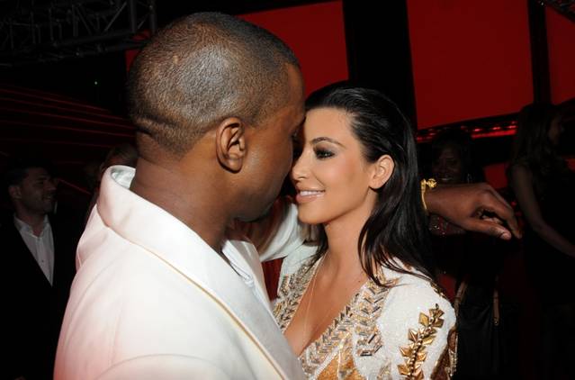 Kim Kardashian şi Kanye West la Cannes