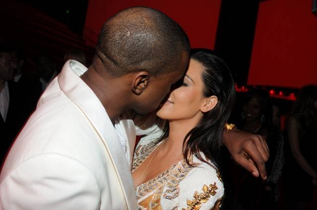 Kim Kardashian şi Kanye West la Cannes
