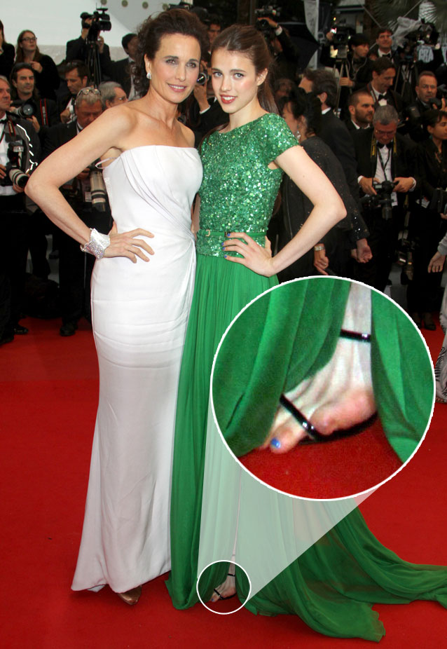 Andie MacDowell şi fiica ei, Sarah Margaret Qualley