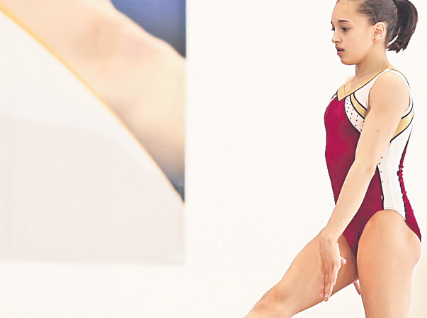 Larisa Iordache, o graţie pe bârnă