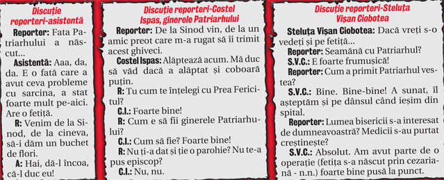 Nepoata Patriarhului Daniel a făcut o serie de declaraţii şocante, care ar putea cutremura Biserica Română