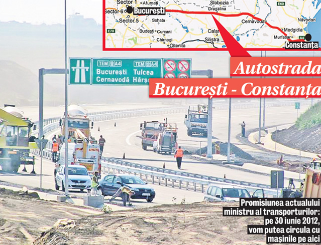 Ministrule, ai promis că pe 30 iunie vom circula pe autostrada asta. Mai sunt 9 zile. Suntem cu ochii pe tine!