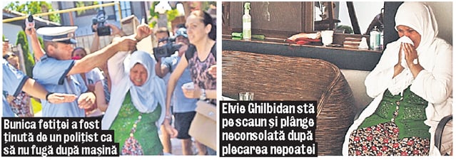 Scene dramatice, ieri, la Constanţa. Procurorul a luat copilul Larei Șaban | Bunica: "Nu-mi luaţi NEPOATA!"