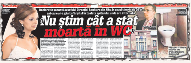 Raul Hruşcă, bărbatul tinerei decedate în WC-ul spitalului: "Nici acum nu ştiu de ce a murit soţia mea"
