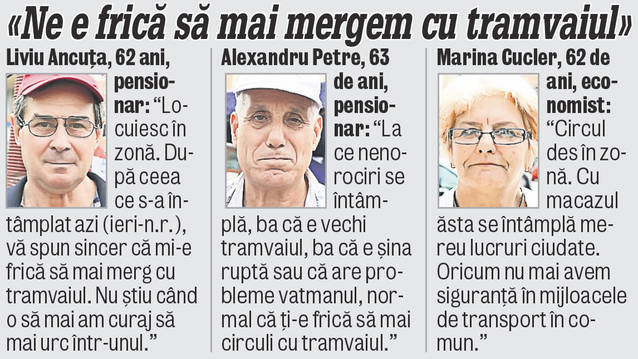 Încă un accident de tramvai în Bucureşti: 18 răniţi