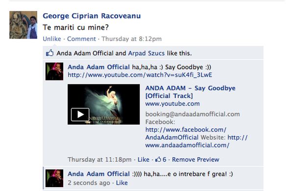 Anda Adam, cerută în căsătorie. Află ce a răspuns!