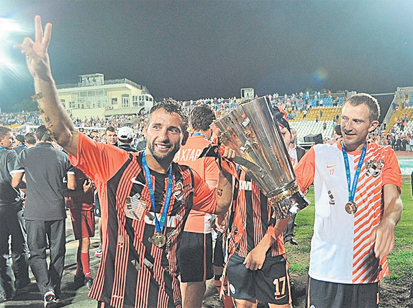 Mircea Lucescu, antrenorul lui Şahtior, a câştigat şi Supercupa, după ce în acest sezon cucerise şi campionatul, şi Cupa Ucrainei